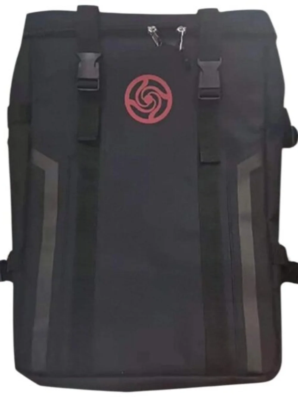 Jujutsu Kaisen Black Backpack with Red Emblem